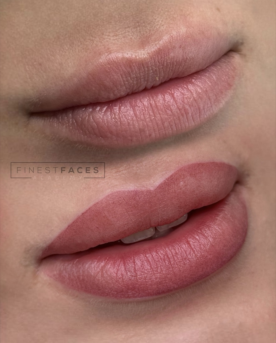 Aquarell Lips – Ergebnis von Finest Faces Bremen