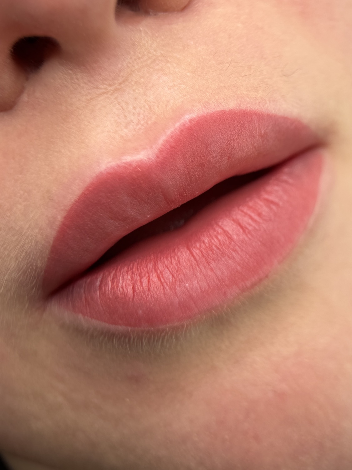 Aquarell-Lips-Ergebnis mit natürlich betonten Lippen von Finest Faces Bremen