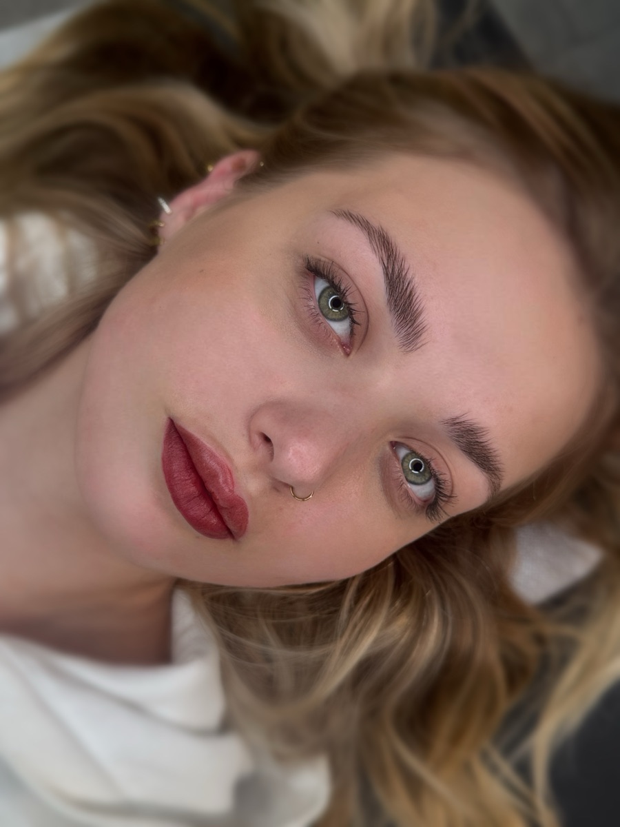 Lippen-Ergebnis einer Schülerin der Finest Faces Academy