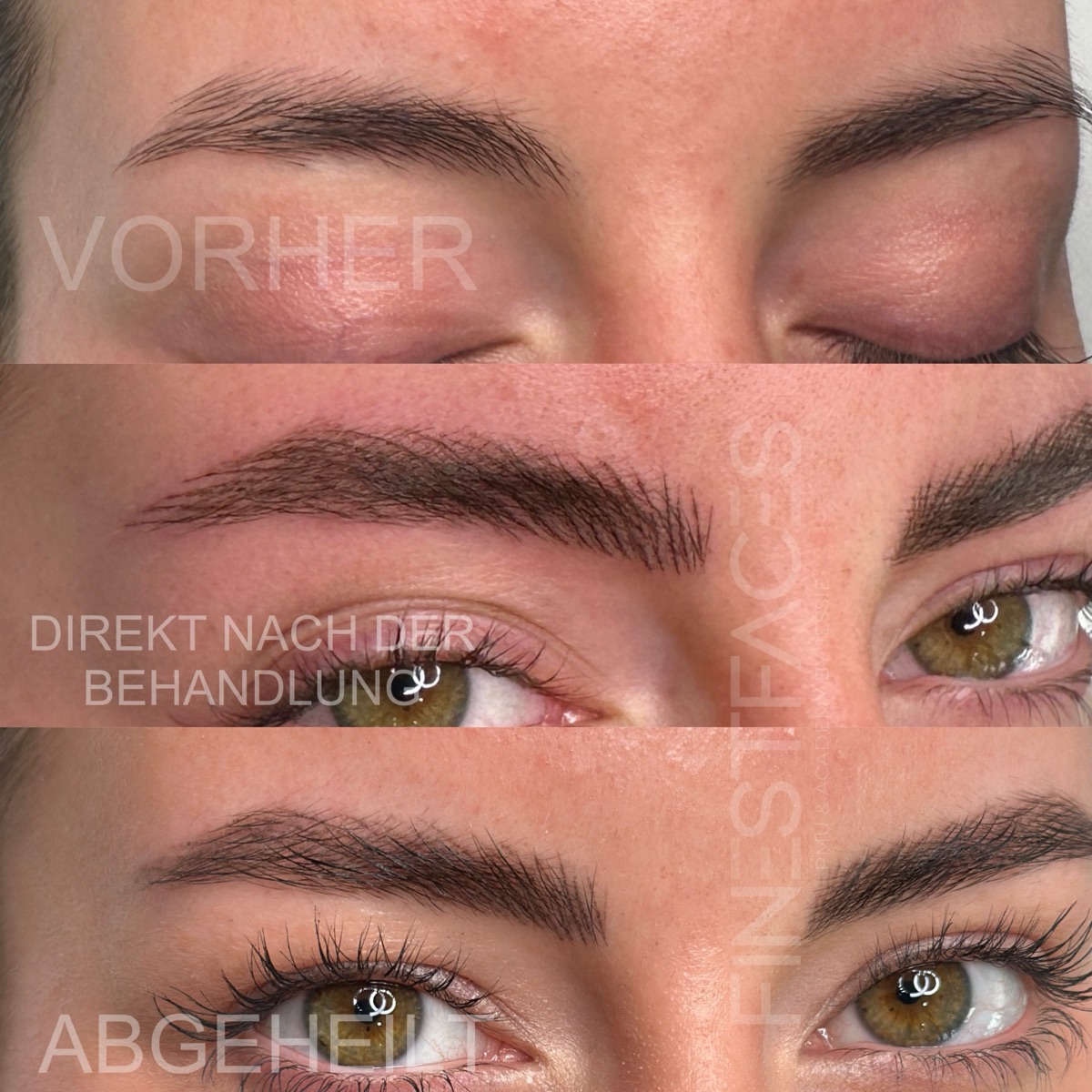 Nano Brows – Ergebnis von Finest Faces Bremen