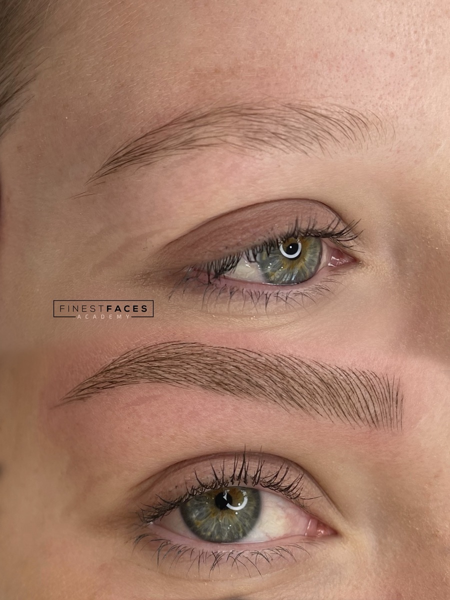 Nano Brows – Ergebnis von Finest Faces Bremen