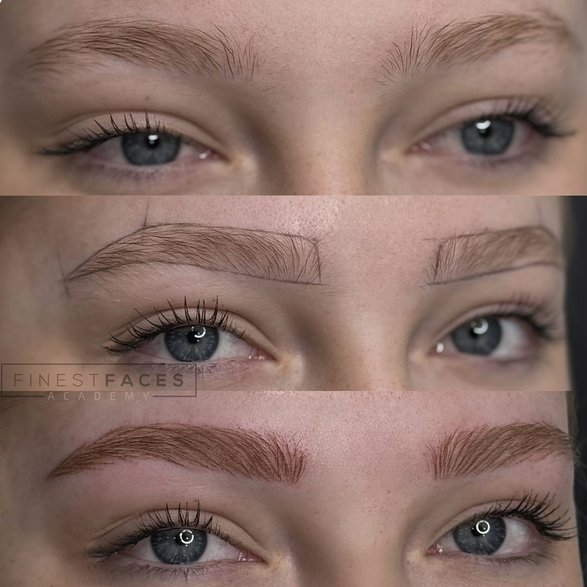 Nano Brows – Ergebnis von Finest Faces Bremen