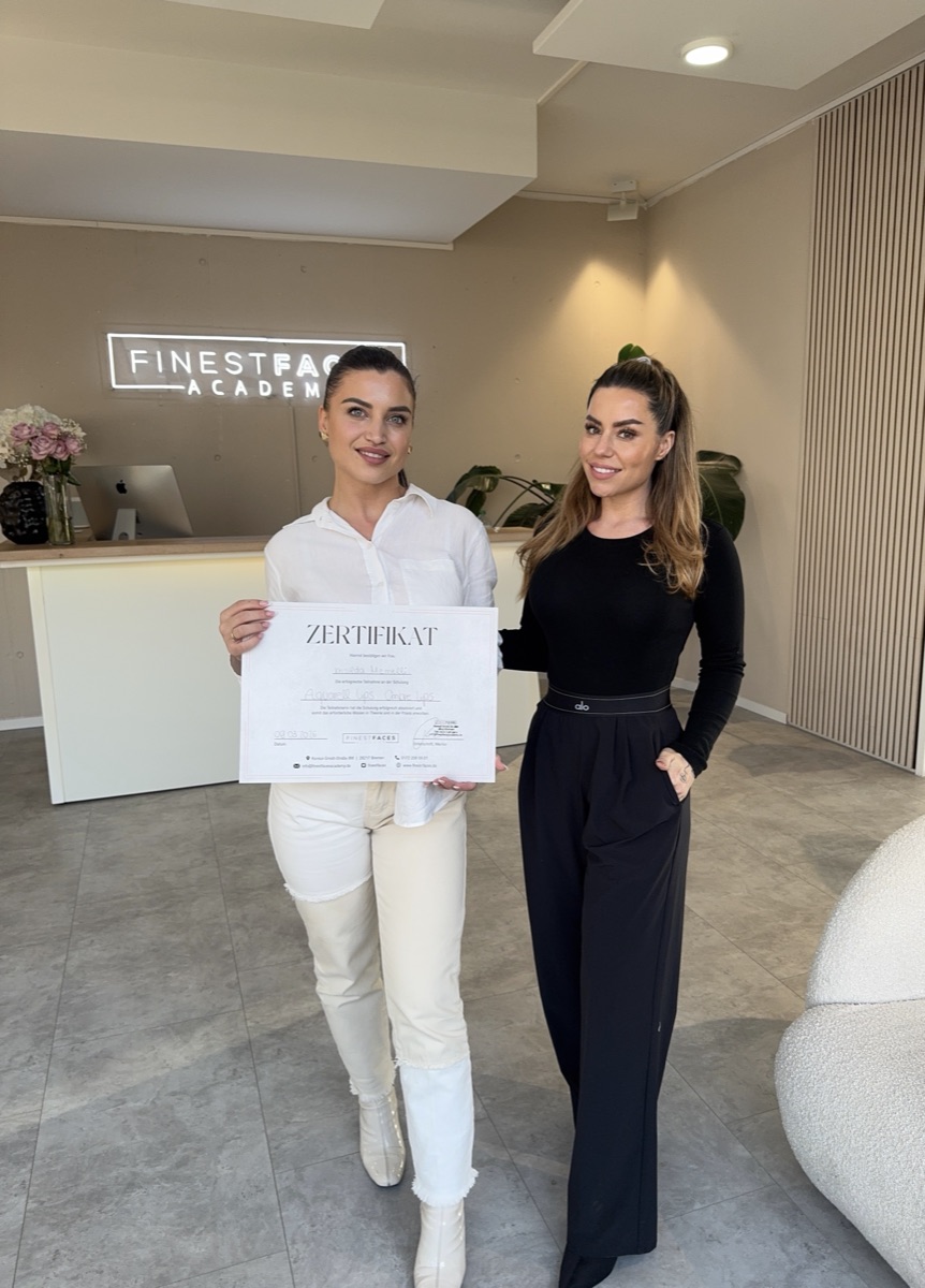 All About Brows Masterschulung in der Finest Faces Academy Bremen